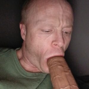 Deep throat practicing